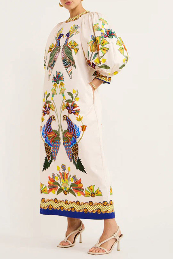 Women's Autumn Printed Dress