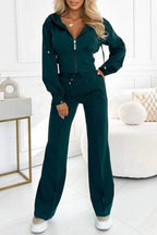 Peacock green