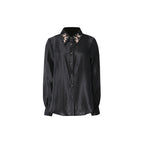 Women's Casual Loose Diamond-Studded Design Shirt For Women Spring Lazy Long Sleeve Top