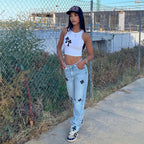 Women's Spring Sexy Applique Vest Top For Women