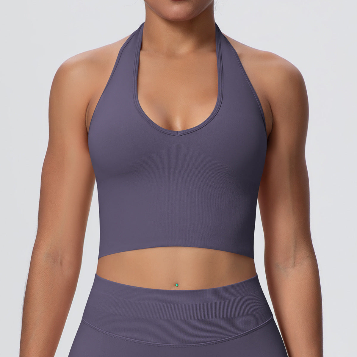 Women's High-Support Halter Sports Bra