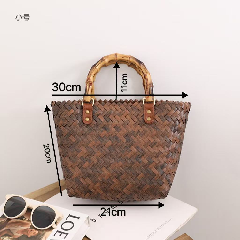 Retro Pp Small Bamboo Handle