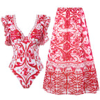 Conservative One-piece Swimwear