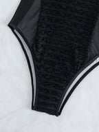 Solid Color Bikini Swimwear