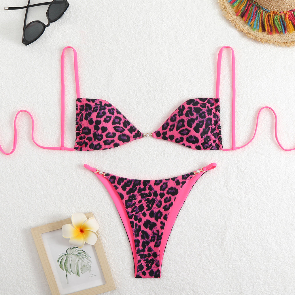 Leopard One-piece Swimwear