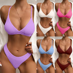 Split Three Bikini Swimwear