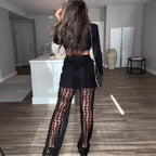 Women's Cropped Two-Piece Set