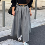 Winter Long Skirt Retro Large Swing Skirt