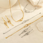 Women's Titanium Steel Jewelry Set