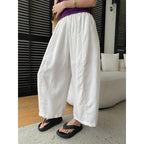 Women's Tencel-Linen Cropped Casual Pants