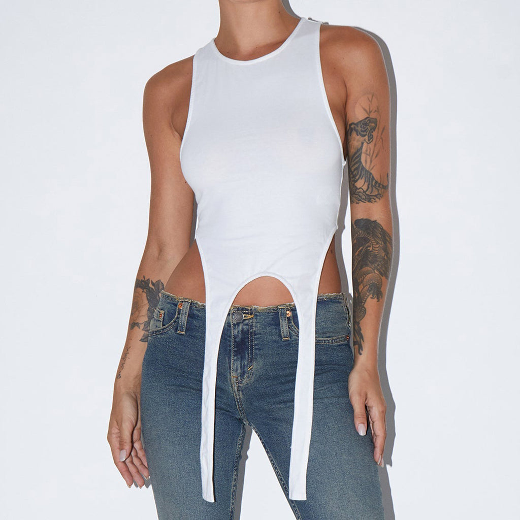 Creative Sleeveless Vest Top