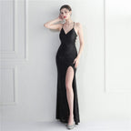 Women's Nightclubs Dinner Ceremony Evening Dress Crisscross