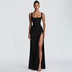 Women's Backless Maxi Dress