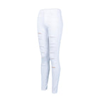 High Waist Summer Stretch Ripped Ankle Tied Skirt