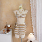 Split Three Bikini Swimwear