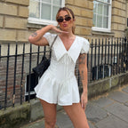 Puff Sleeve One-piece dress