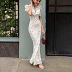 Women's Sheath Floral Dress