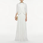 Women's Maxi Pleated Dress