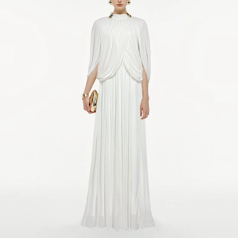 Women's Maxi Pleated Dress