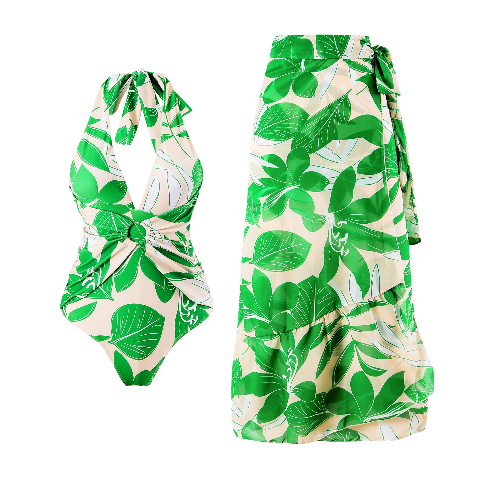 Slimming Retro One-piece Swimwear