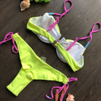 Sunken Stripe Bikini Swimwear