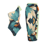 Digital Printing One-piece Swimwear