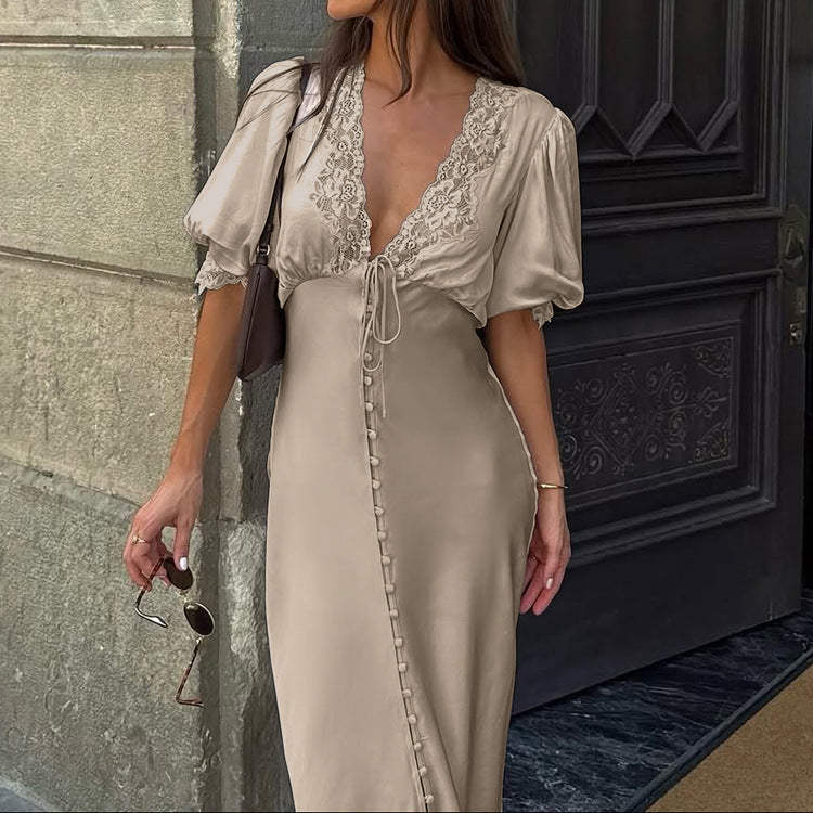 Women's Lace Sheath Dress