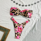 Leopard pink flower