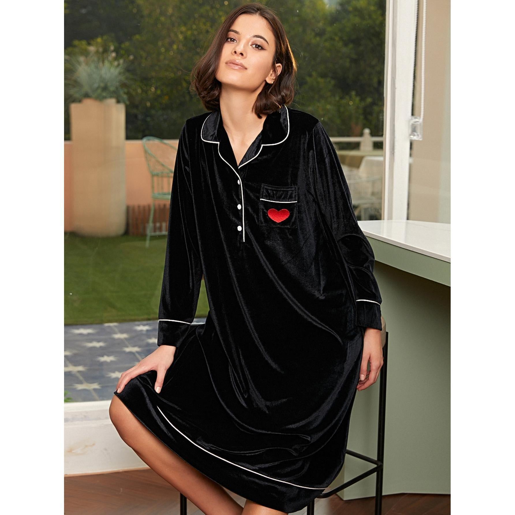 Nightdress Autumn Pajamas Lingerie