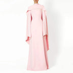 Women's Embellished Long-Sleeve Maxi Dress