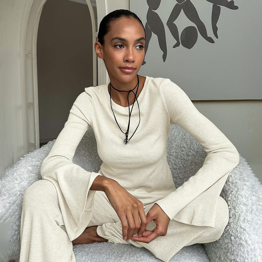 Autumn Knitted Pajamas Lingerie