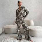 Autumn Satin Pajamas Lingerie
