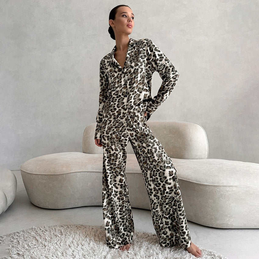 Autumn Satin Pajamas Lingerie