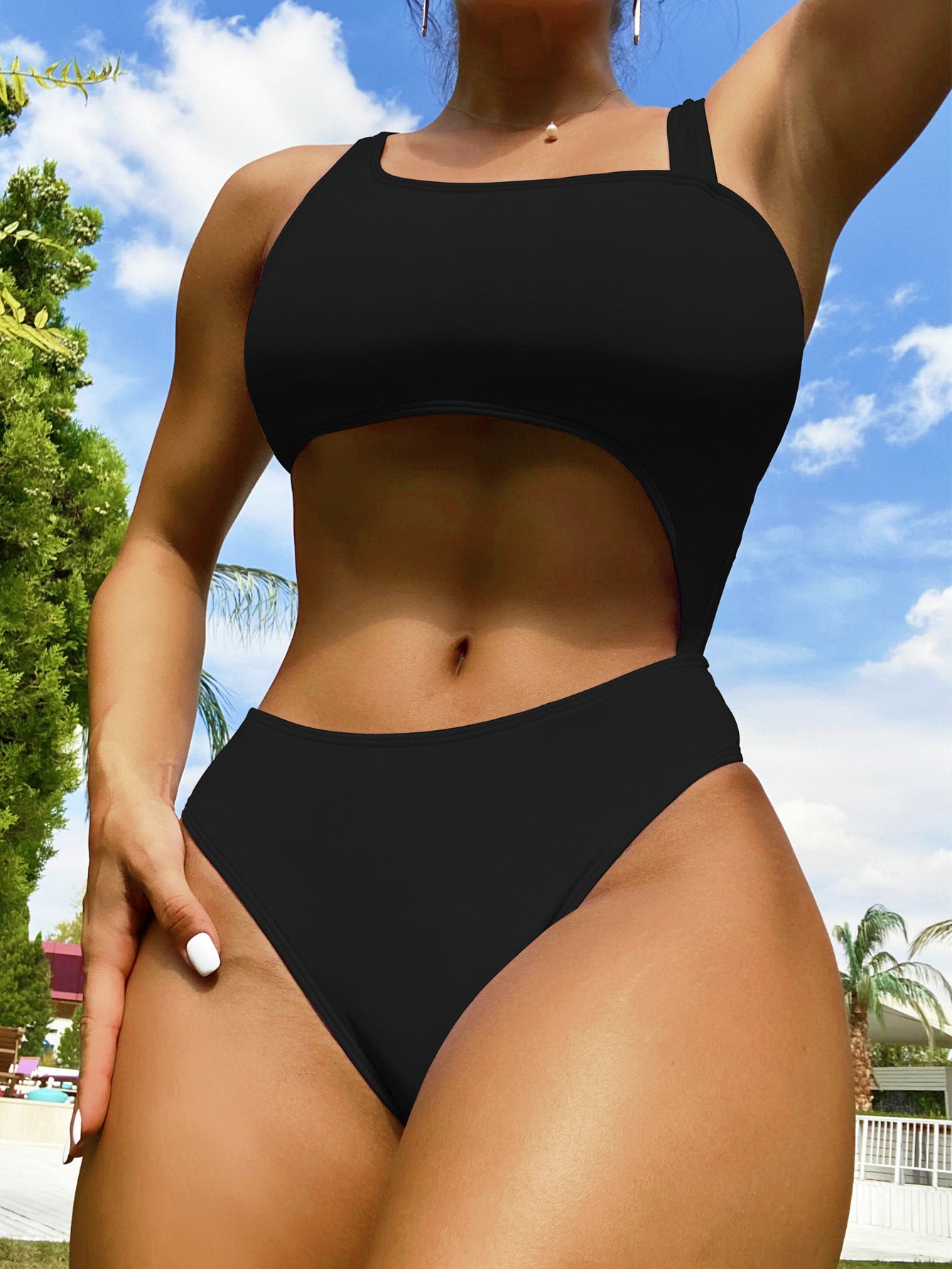 Double One-piece Swimwear