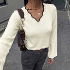 Long Sleeve Woolen Bottoming Shirt Autumn Winter Outdoor