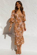 Women's Long Sleeve Summer Dress