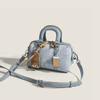 Blue Pillow Shoulder Bag