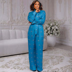 Women's Printed Shirt Set
