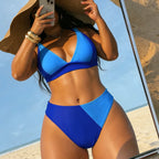 Bikini Color One-piece Swimwear