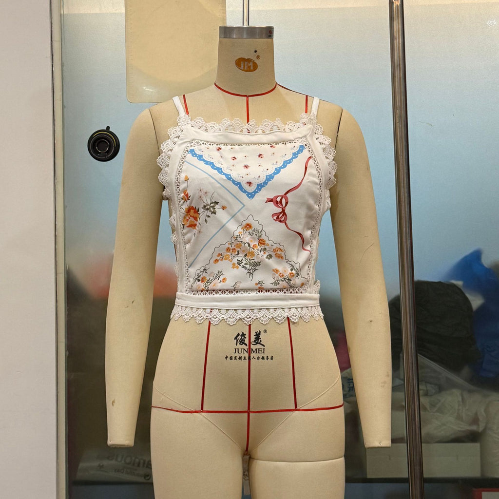 White with Pattern