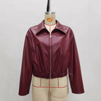 's Faux Leather Western Jacket