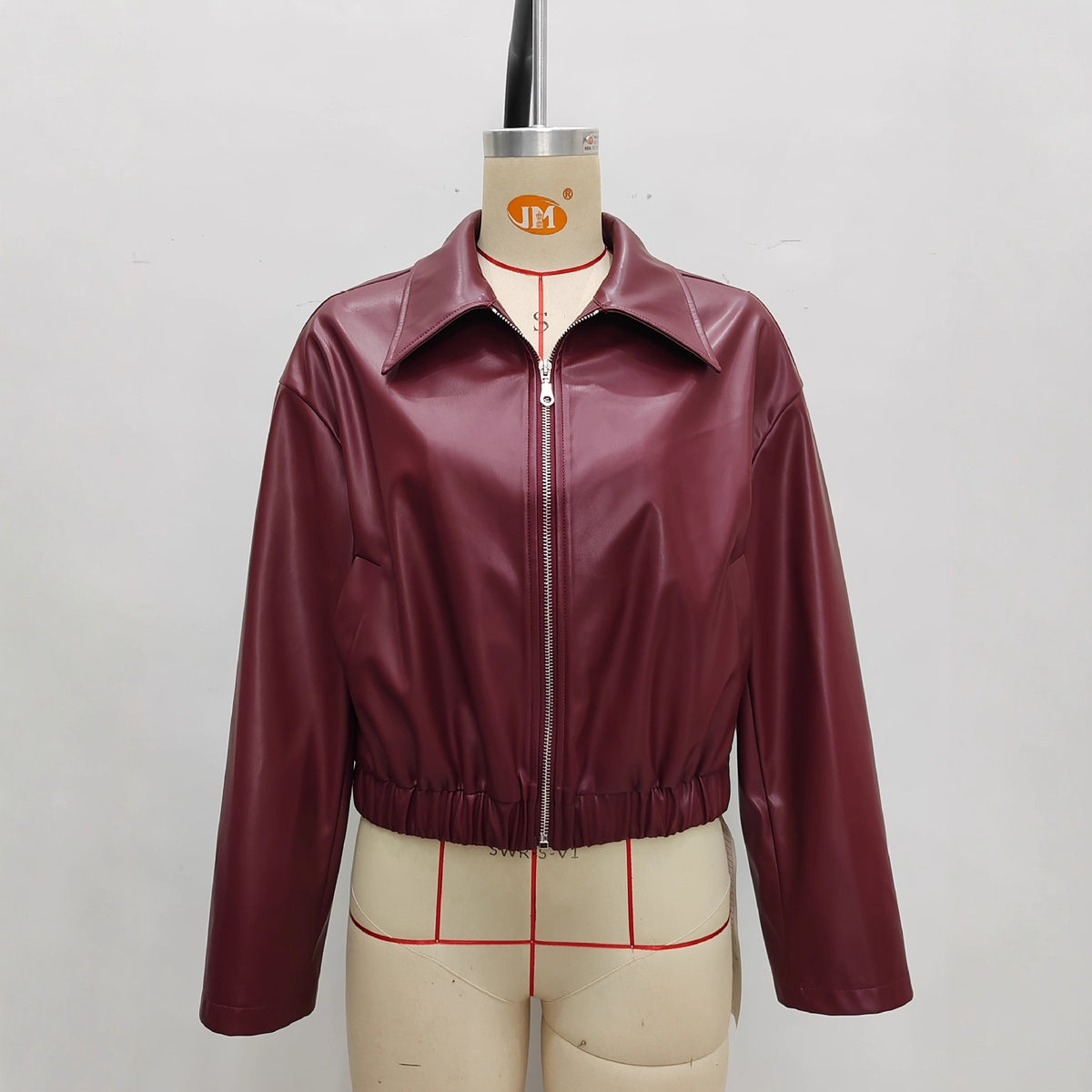 's Faux Leather Western Jacket