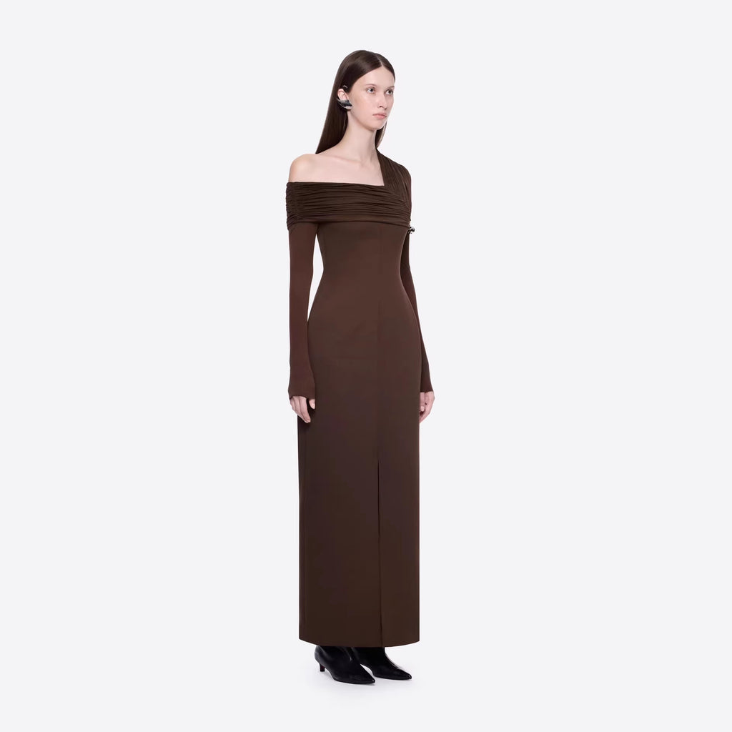 Women's Maxi Pleated Dress
