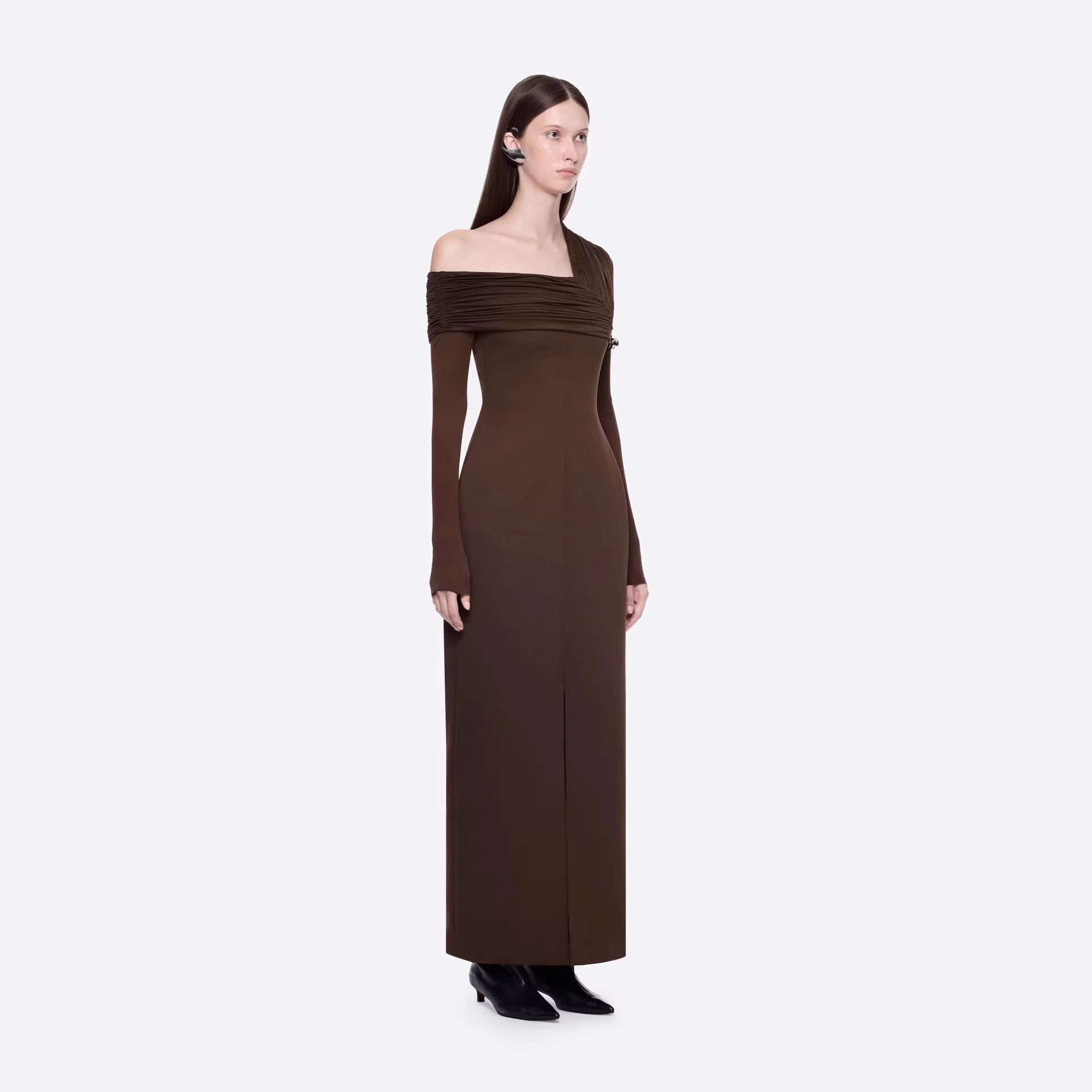 Women's Maxi Pleated Dress