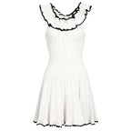 Women's Sleeveless Knit A-Line Mini Dress