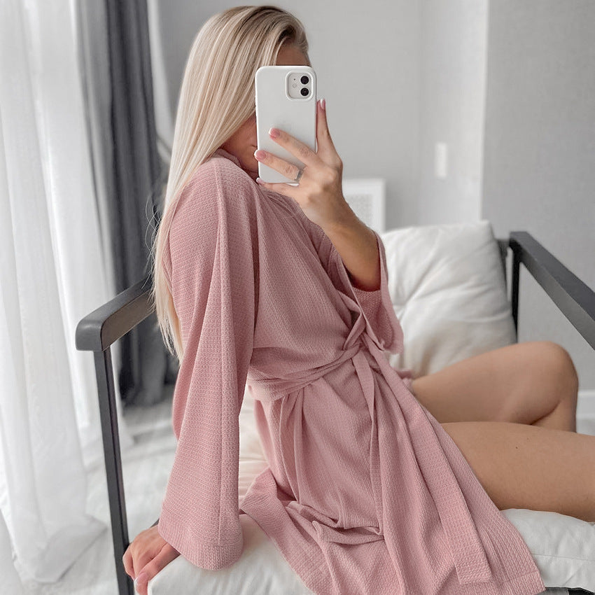 Autumn Pink Pajamas Lingerie