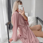 Autumn Pink Pajamas Lingerie