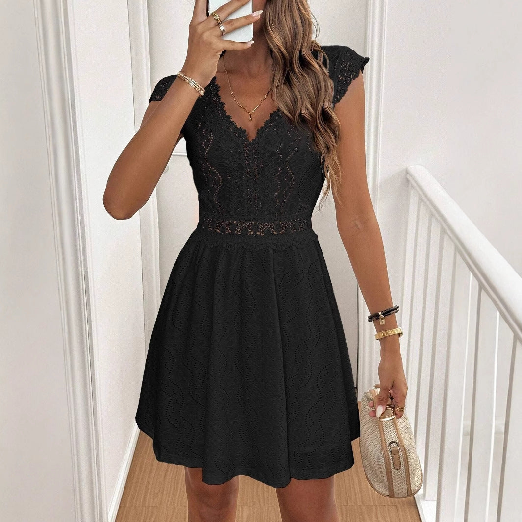 Women's Lace Knit Dress