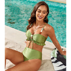 Beads Tether One-piece Swimwear
