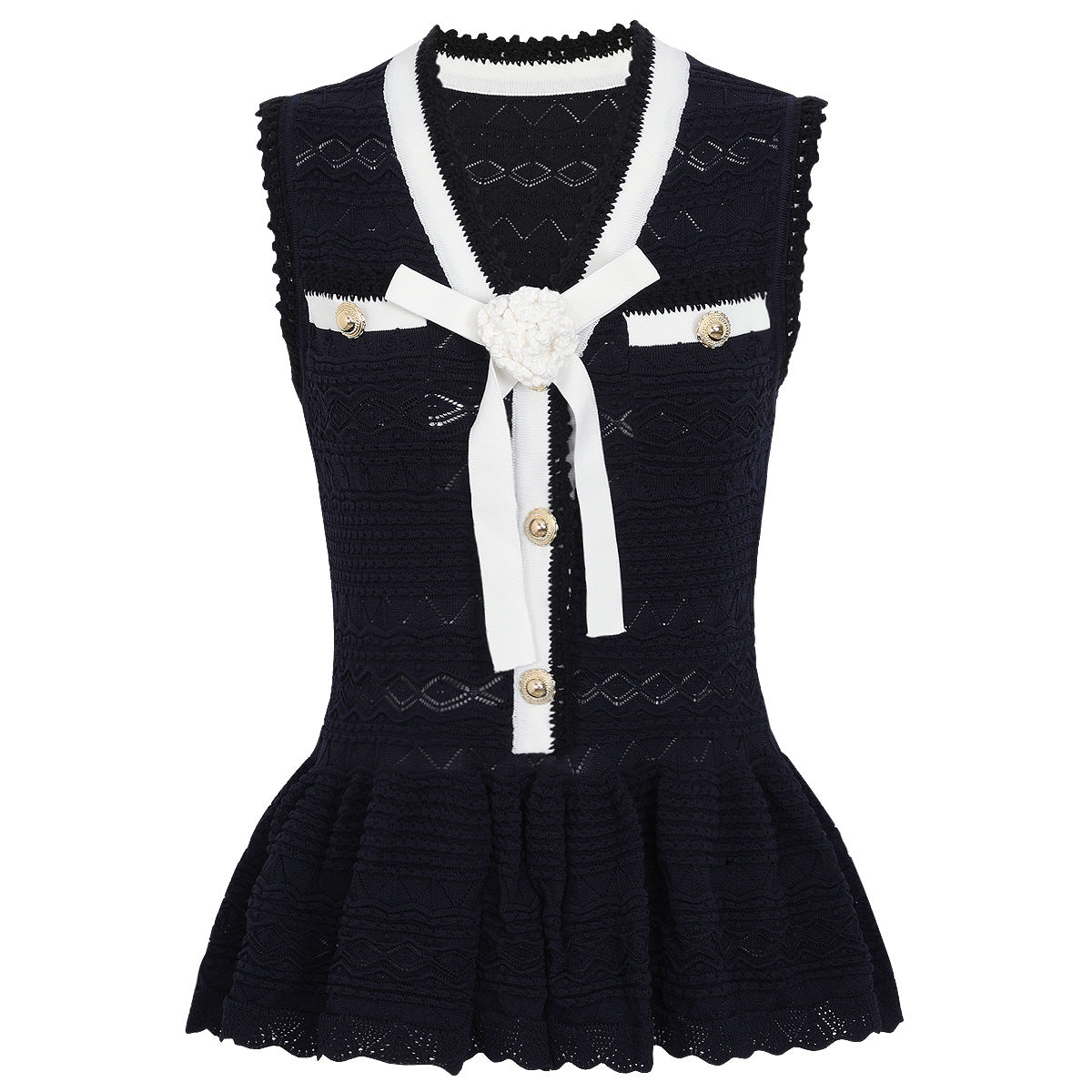 Dark Blue Top
